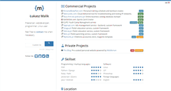Desktop Screenshot of malik.pro